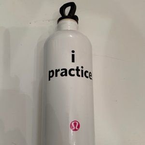 Lululemon Athletica i practice White Water Bottle
